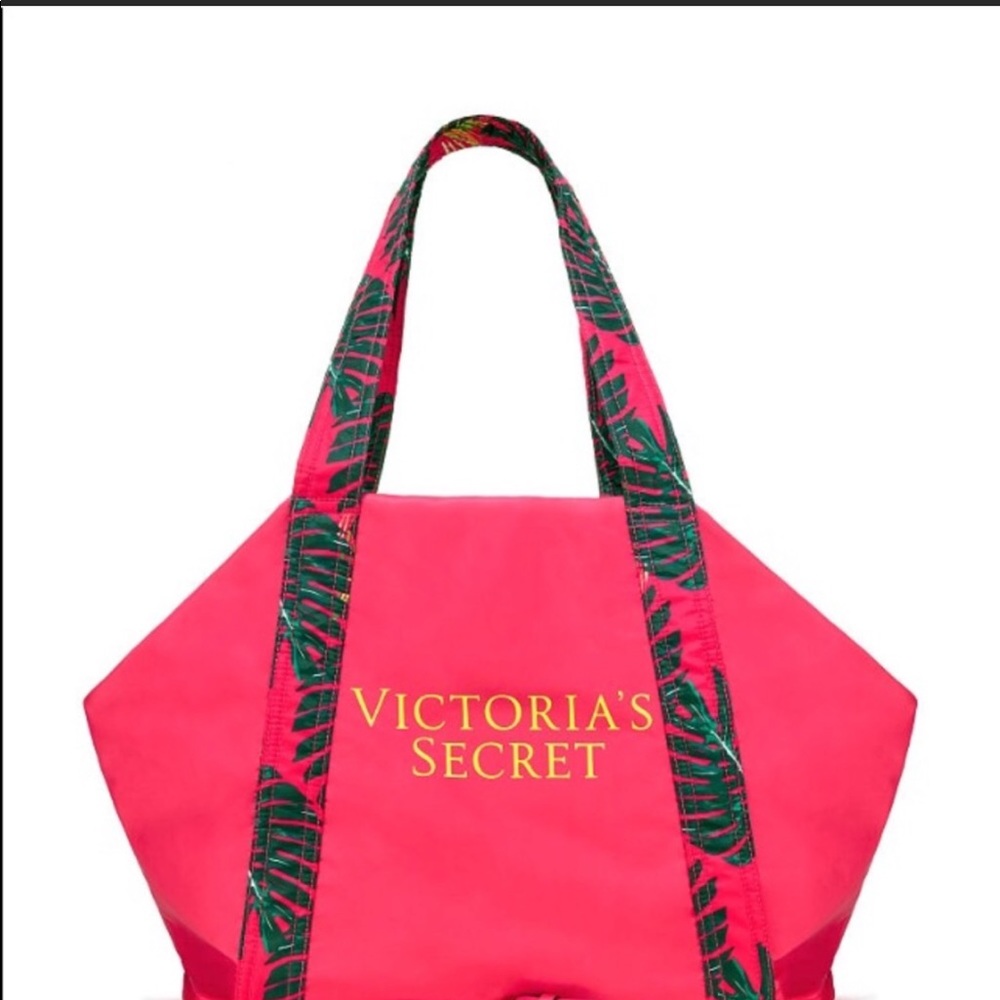 NWT - Victoria Secret pink package zip tote